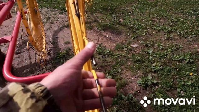 Ремонт косилки КРН-2.1б и грабли ГВВ-6а. смотреть онлайн