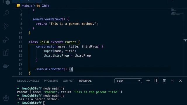 Inheritance in Javascript - Classes and Extends смотреть онлайн