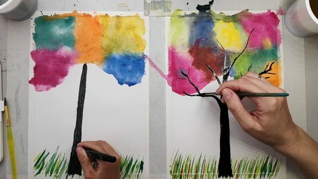 Сказочное осеннее дерево | Осень | для детей 5+ смотреть онлайн