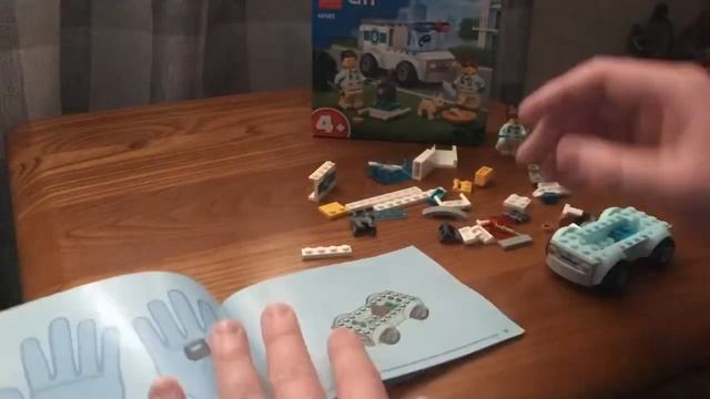 Lego City (60382) Vet Van Rescue Construction Timelapse смотреть онлайн
