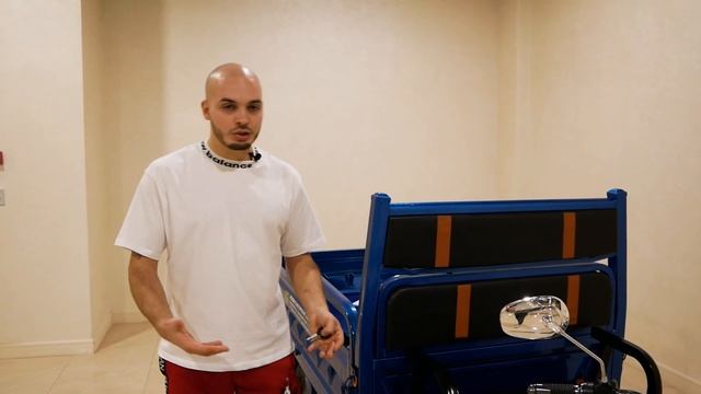 Грузовой Электротрицикл Ecoget 1200кг. - тест смотреть онлайн