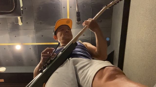 中出し少年(リハーサル) USED JACKSON JS32 KING V, MATTE ARMY DRAB