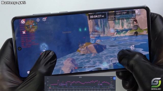 Samsung Galaxy A73 Test game Genshin Impact Low Graphics Test: How Does It Perform? смотреть онлайн