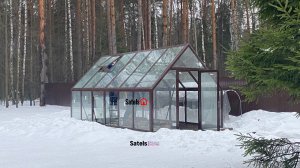 Зимние Стеклянные алюминивые теплицы Сатэлс Групп в Английском стиле напрямую от производителя