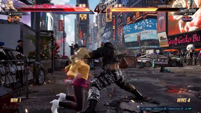 TEKKEN 8 LuckyEevee (LILI) RANKED #3 смотреть онлайн