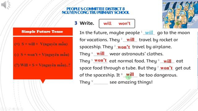 [Family and Friends Grade 5 Special Edition] Tuần 24 Unit 9 "WILL IT REALLY HAPPEND?" Lesson 2 смотреть онлайн