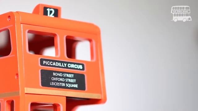 Лондонский автобус Le Toy Van Классические деревянные игрушки смотреть онлайн