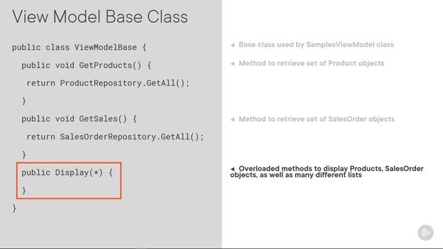 3-2 The Sample Entity, Repository, and View Model Classes смотреть онлайн