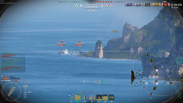 Satsuma Godzilla 2 Kills 441 K Damage World of Warships смотреть онлайн