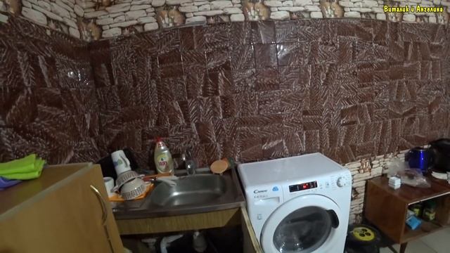 КУПИЛИ СТИРАЛЬНУЮ МАШИНКУ / КУПИЛИ ПРОДУКТЫ НА МЕСЯЦ / УСТАНОВИЛ МАШИНКУ / ПОСТИРАЛИ ВЕЩИ / ВЛОГ смотреть онлайн