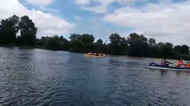 Заплыв на каноэ Белое озеро г. Москва 2019 06 16 смотреть онлайн