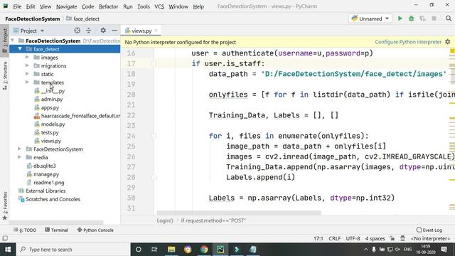 Face Detection System Django Project || Explanation #1 смотреть онлайн