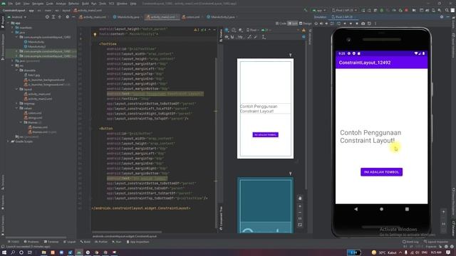 Membuat constraint layout di android studio смотреть онлайн