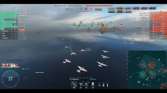 Azur Lane IJN CVs || World Of Warships смотреть онлайн