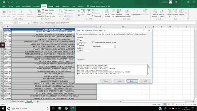 Learn Excel in Tamil | Excel for beginners | How to Split the cell values in Excel | Text to Column смотреть онлайн