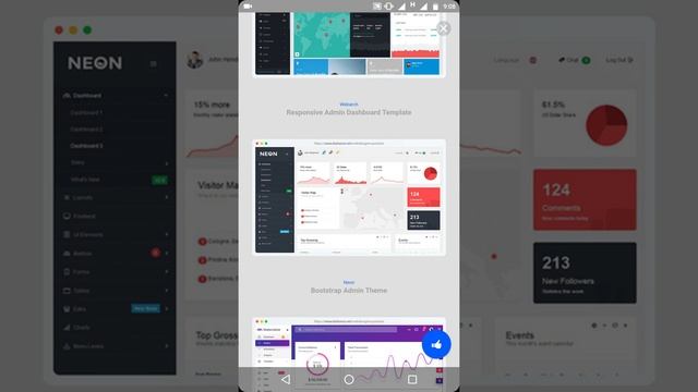 30 Top & Best Bootstrap Admin Dashboard Template 2019 смотреть онлайн