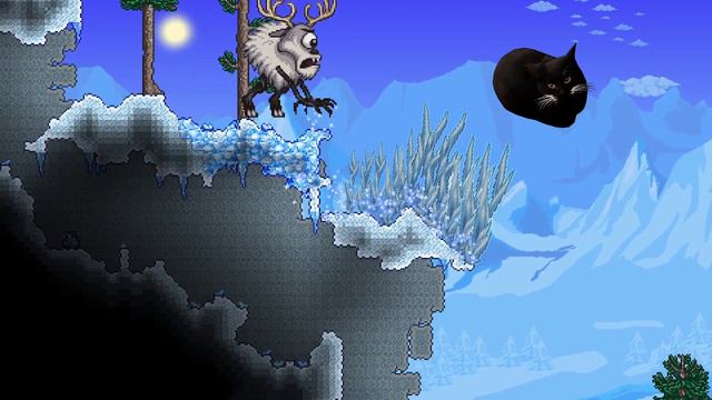 Maxwell cat in Terraria?! (Terraria meme) смотреть онлайн