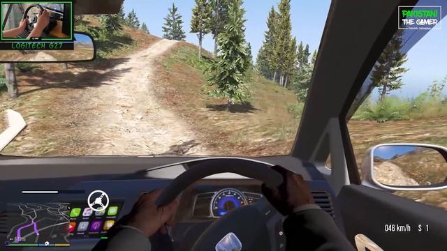 GTA 5 Pakistan | Trevor's New Shop | Honda Civic Reborn | Off Road | Urdu | Logitech g27 смотреть онлайн