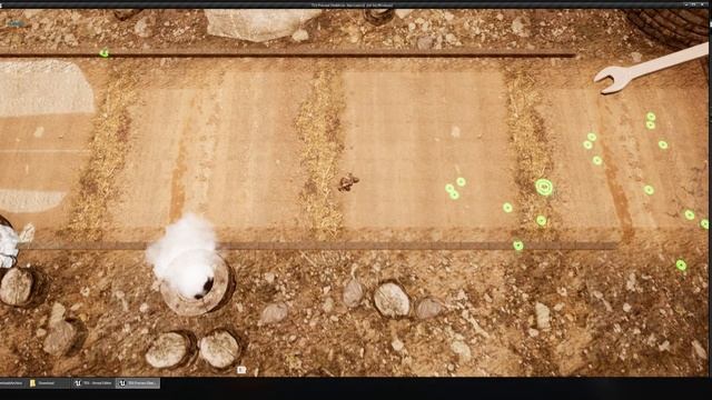 Делаю игру на Unreal Engine 4 - Part 6. Добавлены эфекты, кувырок