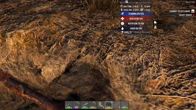 7 Days To Die Starvation Alpha 15 Insane Run►часть 014★Деревья выросли★выживание прохождение смотреть онлайн