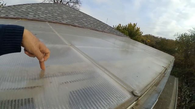 Теплица для суккулентных растений, возле дома. смотреть онлайн