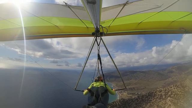 Полёт на дельтаплане в Весёлом. Бриз смотреть онлайн