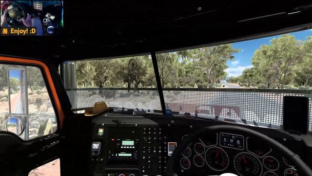 Mack Superliner w/ Mack E9 V8 in Australia | ATS Gameplay 4K + wheel cam смотреть онлайн
