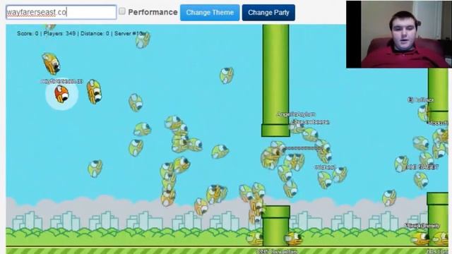 Let's Play Flappy Bird MMO смотреть онлайн