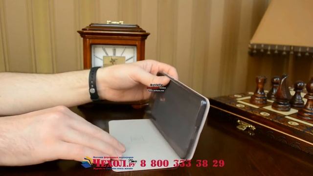 Чехол-книжка из кожи на металлической основе для ASUS Zenfone 6 A600CG/A601CG розовый смотреть онлайн