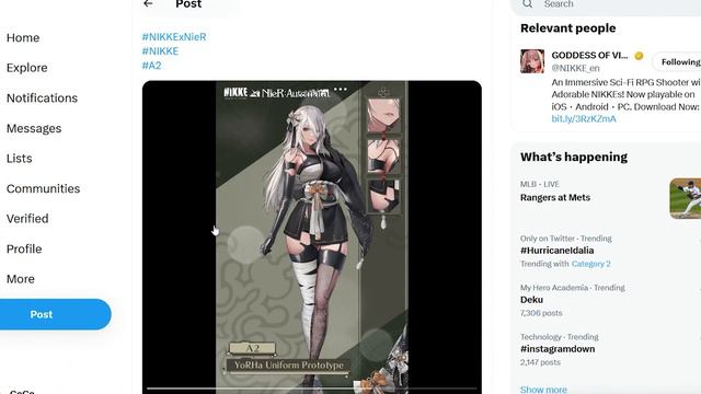 *AYOOOOOOOOOOOO! NEW A2 SKIN FIRST LOOK IS HERE!* & KIT INFO SOON!?!? (Nikke Goddess of Victory Nie смотреть онлайн
