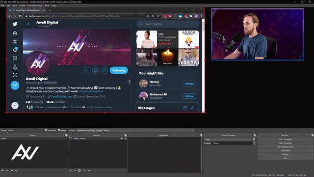 OBS Studio: How to Add Google Chrome // Web Browser -- Window Capture (OBS Studio Tutorial) смотреть онлайн