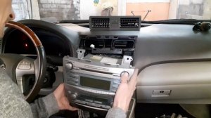 TOYOTA CAMRY. Блютуз в штатную магнитолу.