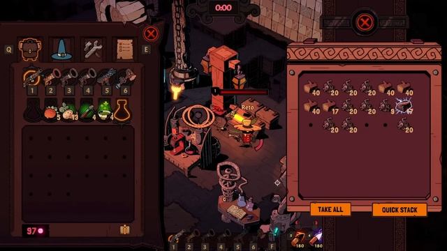 We Found The Instakill Spell! - Wizard With A Gun [Co-Op] смотреть онлайн