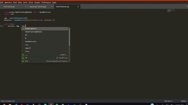 A.I HAND DETECTION / MOTION TRACKING System with Python in 5 LINES !. AI MOTION TRACKING - PYTHON. смотреть онлайн