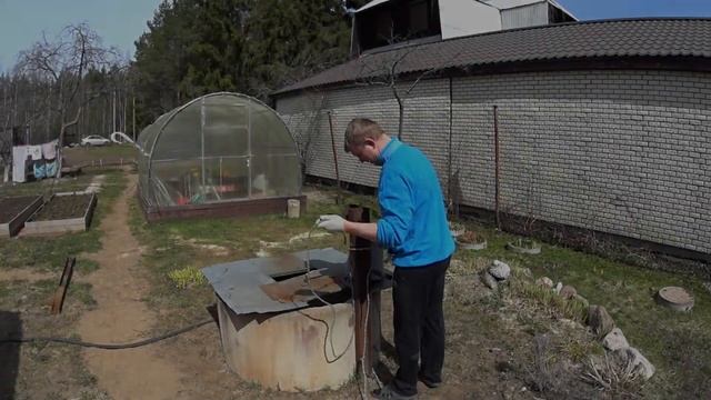 Домик для колодца и грядки в теплице смотреть онлайн