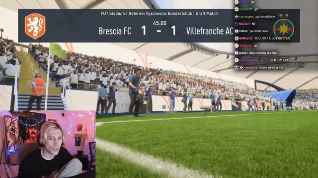 xQc Plays FIFA 23 Online #1 смотреть онлайн