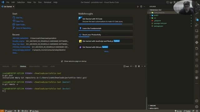 GIT GITHUB | Conexión repositorio local con uno remoto | comandos GIT смотреть онлайн
