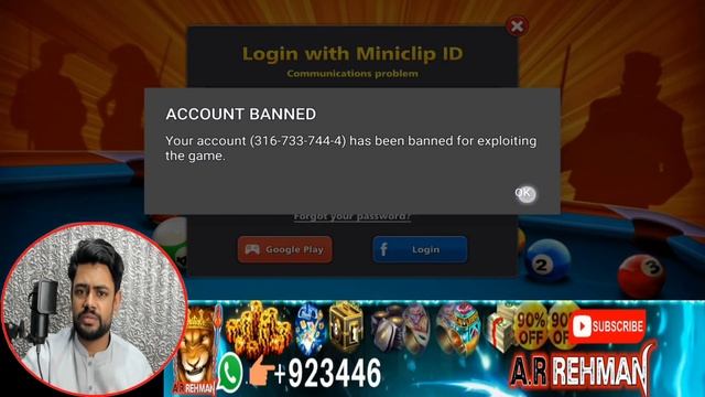 1M Plus ? Account BAN in 8 Ball Pool How to UNBAN ? informative video ? смотреть онлайн