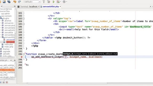 Wordpress Plugin - How to Create Dashboard Widgets part 1 смотреть онлайн