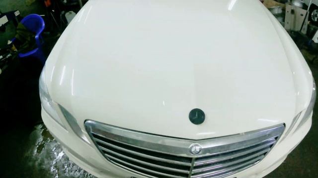 Мерседес w212,установка диффузора,наклеили шильдики. смотреть онлайн