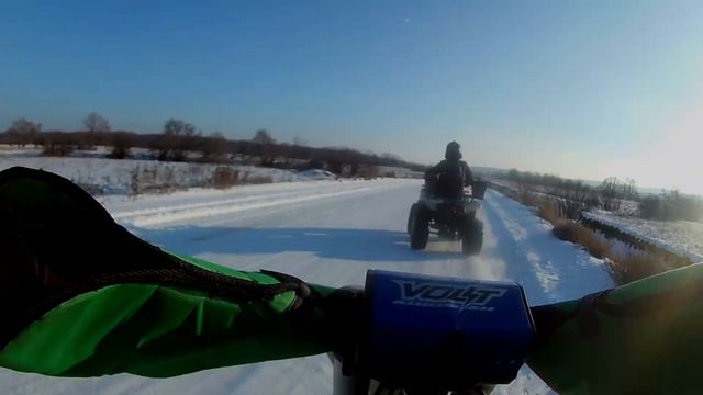 ПОКАТУШКА #1 | ЧУТЬ НЕ УЛЕТЕЛ В ОБРЫВ | ЗИМА 2019