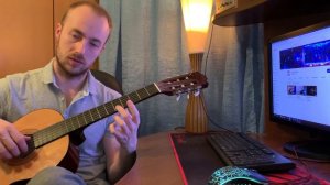 Кузнечик на гитаре