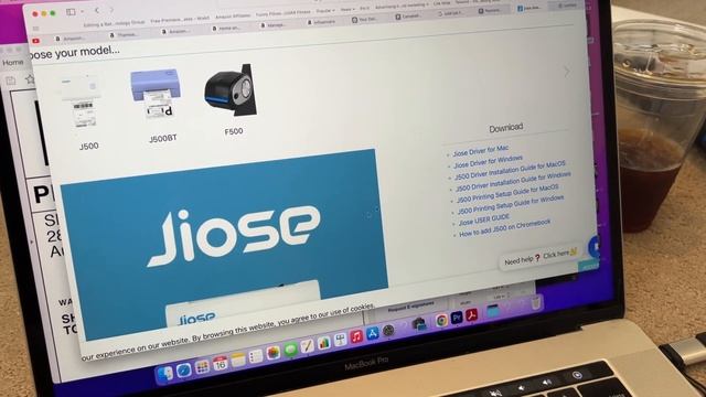 Best Label Printer Jiose Shipping Label Printer Amazon Review / works for Mac and Windows смотреть онлайн