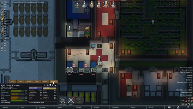 [75] Sea Ice Challenge - Frostbite & Raids - RimWorld 1.1 - Let's Play смотреть онлайн