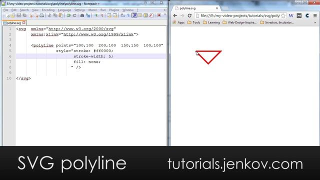 SVG polyline смотреть онлайн
