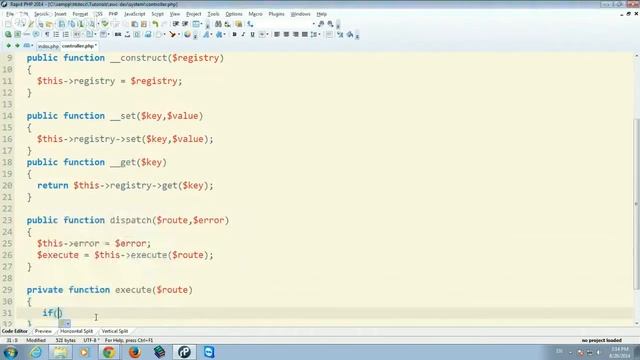 Controller Class смотреть онлайн
