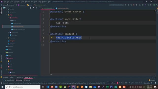 20 - Laravel [ Post Module ] [ Get All Posts ] [ Arabic ] смотреть онлайн