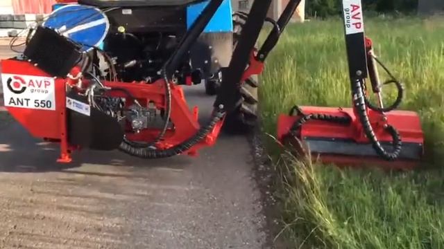 Испытания манипуляторной косилки ANT 550 смотреть онлайн
