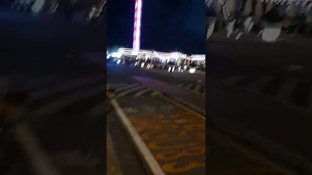 Южная Корея ,г. ТЭГУ , НОЧНОЙ EWORD,прогулка. смотреть онлайн