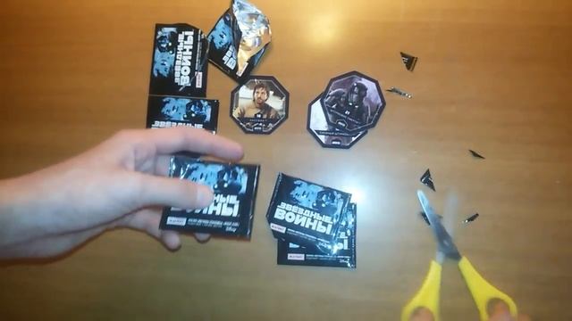 Открытие 6 космо-жетонов Star Wars | ОГРАБИЛИ "МАГНИТ" #2 смотреть онлайн